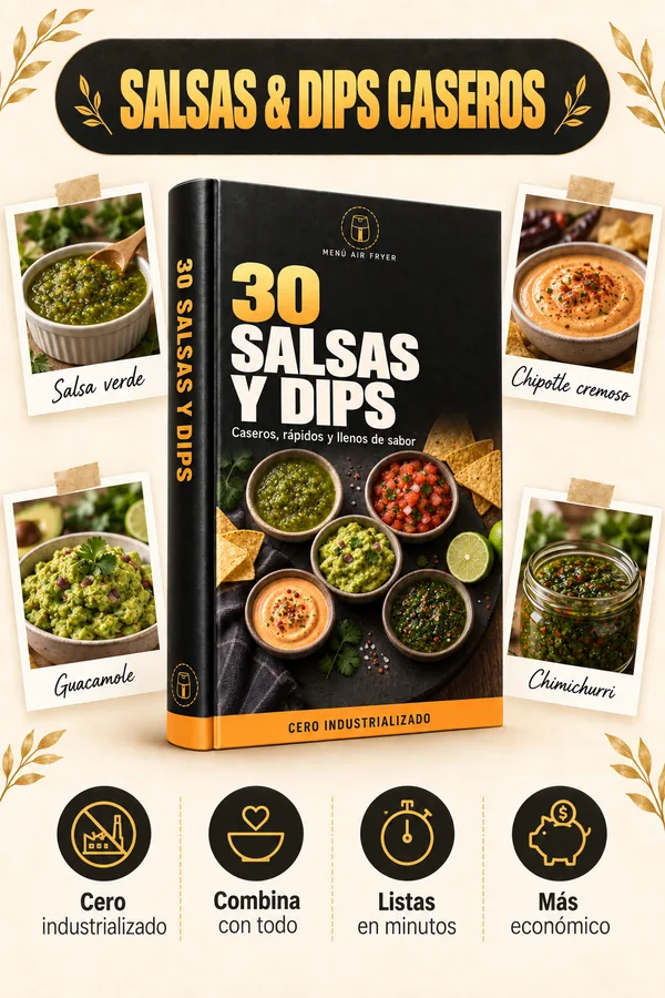 Bono: 30 Salsas y Dips Caseros